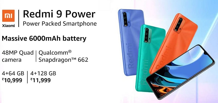 India Desire : Buy Xiaomi Redmi 9 Power @Rs 9499 From Amazon, Buy In Open Sale, Specifications & Buy Online In India [10% Off Via Kotak Credit Cards]